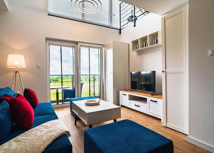 Apartman Viral Z Antresola W West Morze Apartamentow Łeba